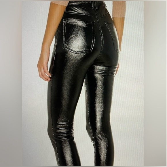 We the Free Free People Phoenix Coated Skinny women’s Jeans size 24 - Picture 2 of 10
